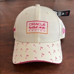 Special Edition New Red Bull Racing F1 Baseball Cap with Palm Tree Design. NWT.